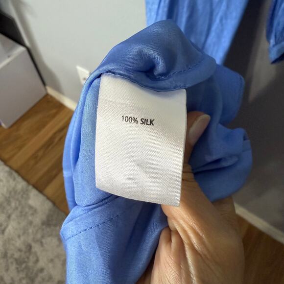 Rebecca De Ravenel Sienna Knotted Gown Maxi Size 10 - Picture 8 of 9